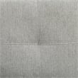 Lifestyle Furniture Edward Left-Facing Sectional & Ottoman in Gray/White