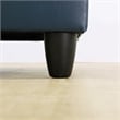 Lifestyle Furniture Lemonda Left-Facing Sectional & Ottoman in Forest Green