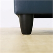 Lifestyle Furniture Biscuits Right-Facing Sectional & Ottoman in Forest Green