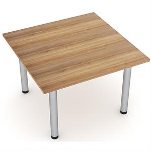 4 person square conference table w/post legs harmony series  46