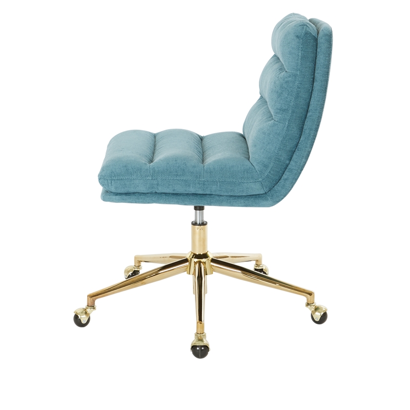 gold base swivel desk chair