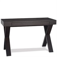 Baxton Studio Idabel Desk in Dark Brown BushFurnitureCollection