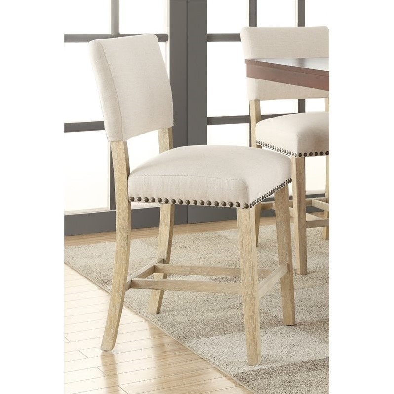 Counter Stool in Linen CSN24L32