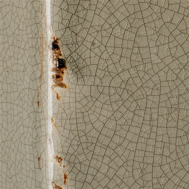 Jamie Young Co Porto Small Transitional Ceramic Side Table in Gray