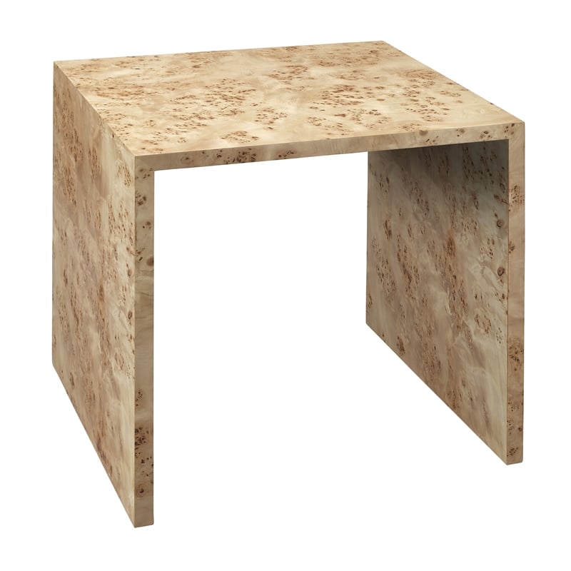 Jamie Young Co Bedford Traditional Wood Nesting Tables in Natural (Set of 2)