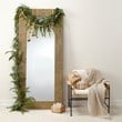 Jamie Young Co Harbor Handwoven Coastal Seagrass Rattan Floor Mirror in Natural