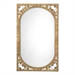 Jamie Young Co Primrose Hand-Wrapped Coastal Rattan Wall Mirror in Natural