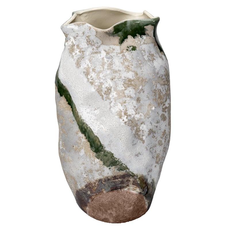 Sandcastle Ceramic Decorative Vase Large