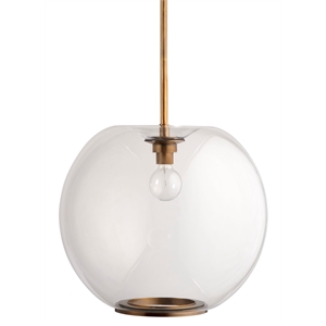 Jamie Young Co Helium Pendant in Clear