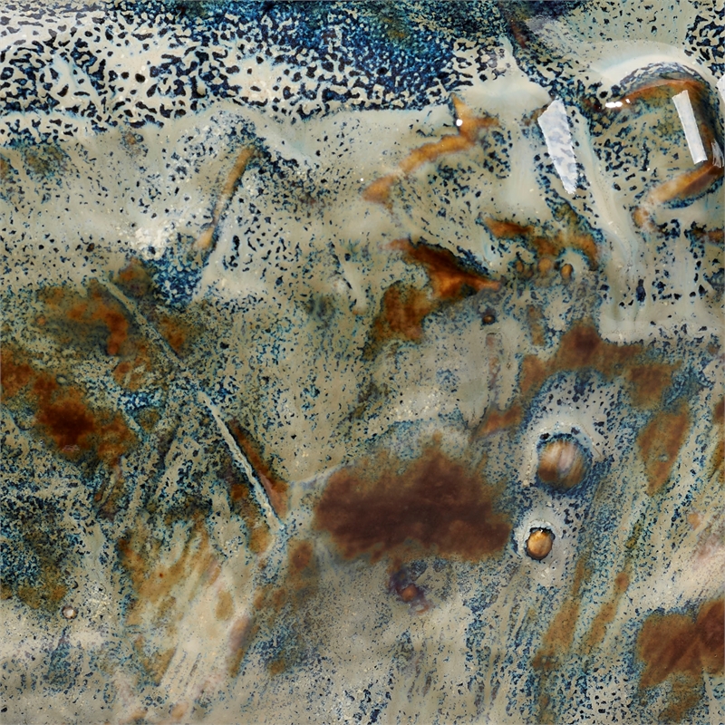 Jamie Young Co Unearthed Round Bowl in Gray