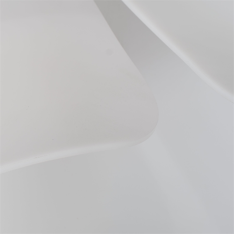 Jamie Young Co Zinnia 4-Light Acrylic Chandelier Large in White