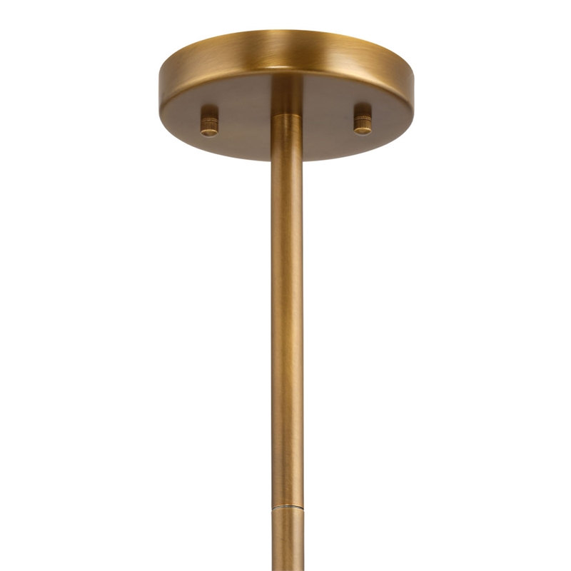 Jamie Young Co Zinnia 4-Light Acrylic Chandelier Large in White