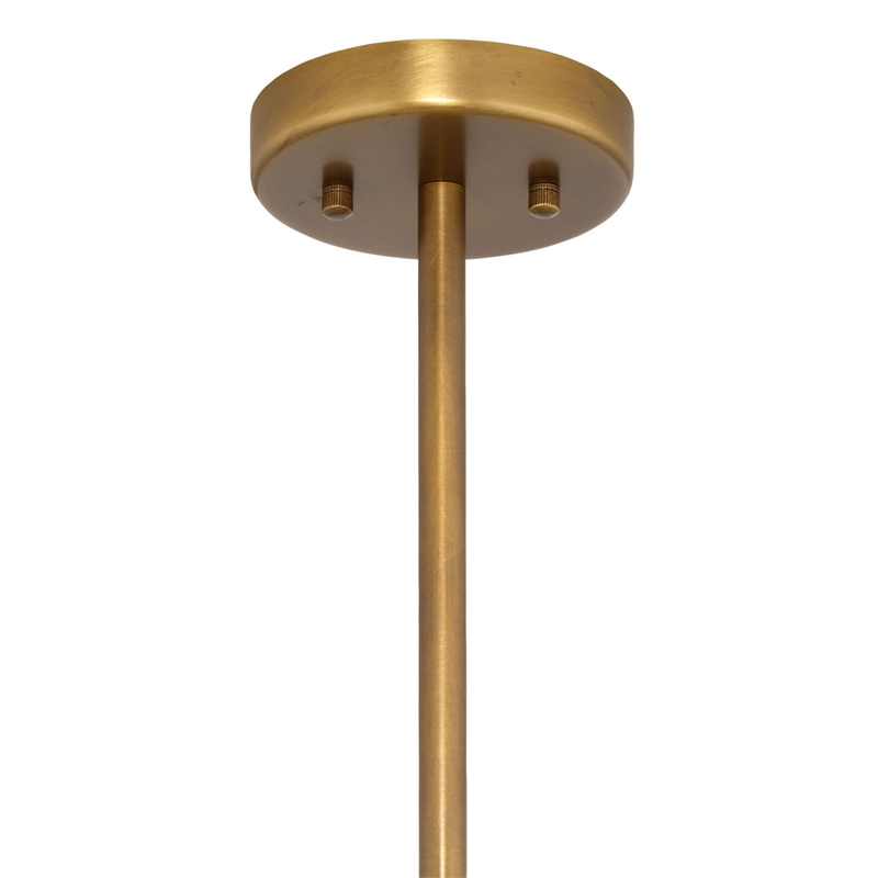 Jamie Young Co Zinnia 4-Light Acrylic Chandelier Small in White