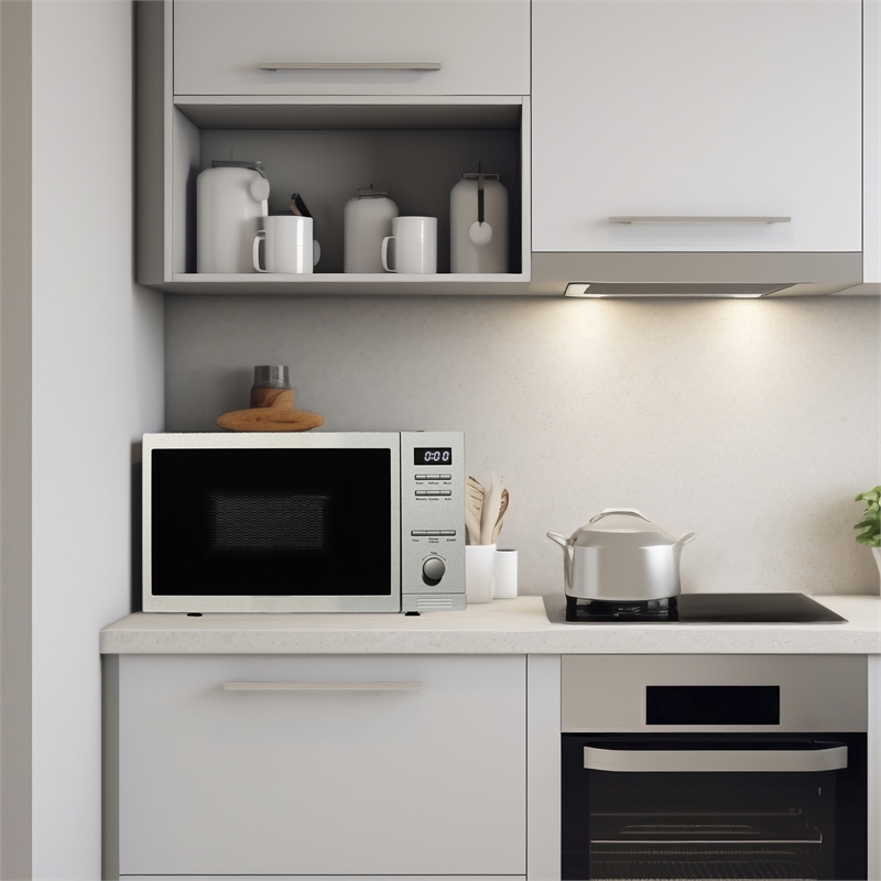 Equator Advanced Appliances Compact Stainless Steel Microwave Oven Combo