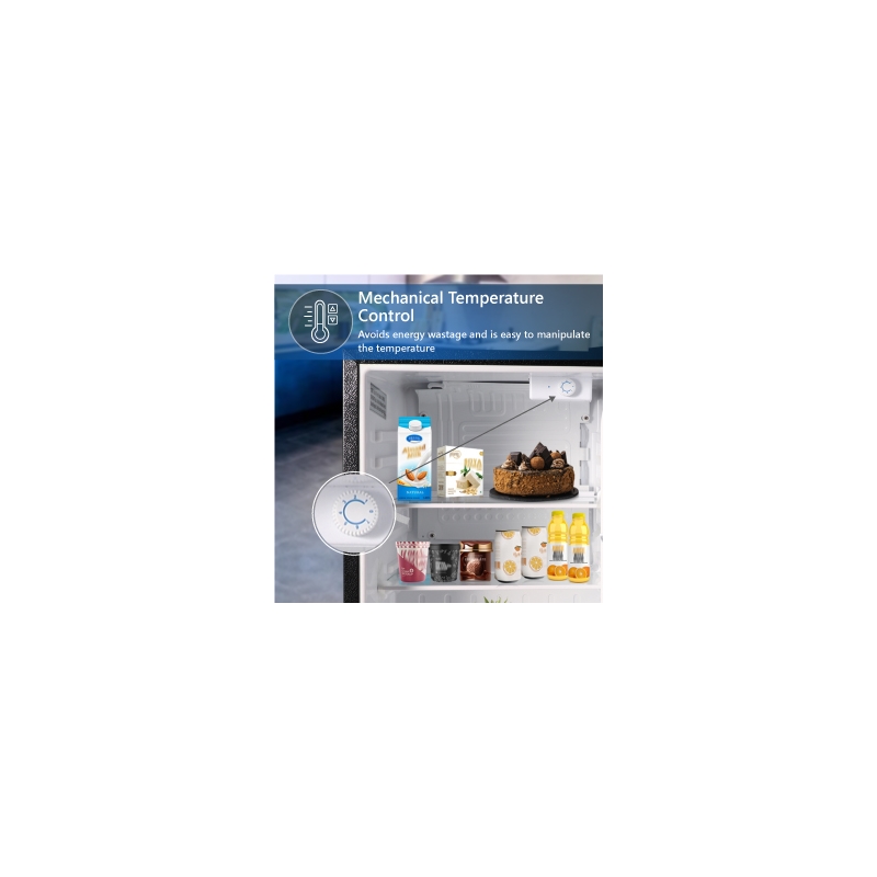 Conserv 2.6 cu.ft. Stainless Compact Refrigerator with Reversible Door