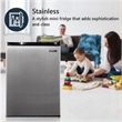 Conserv 2.6 cu.ft. Stainless Compact Refrigerator with Reversible Door