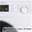 Equator Pro3 Compact 110V Set Washer 13lbs+Dryer Vented 3.5cu.ft Sensor/Refresh