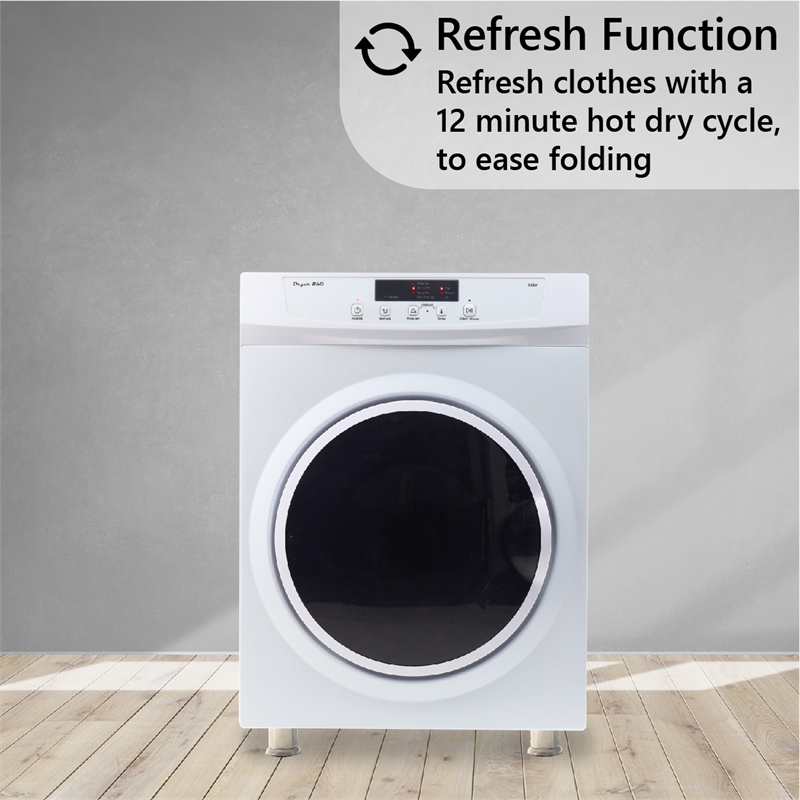Equator Pro3 Compact 110V Set Washer 13lbs+Dryer Vented 3.5cu.ft Sensor/Refresh