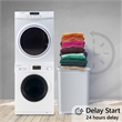 Equator Pro3 Compact 110V Set Washer 13lbs+Dryer Vented 3.5cu.ft Sensor/Refresh