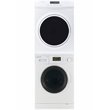 Equator Pro3 Compact 110V Set Washer 13lbs+Dryer Vented 3.5cu.ft Sensor/Refresh