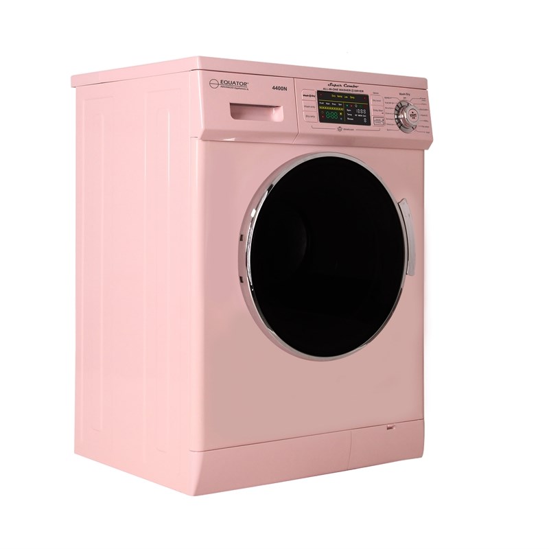 Equator Pro Compact 110V Vented/Ventless 13 lbs Combo Washer Sensor Dry Pink