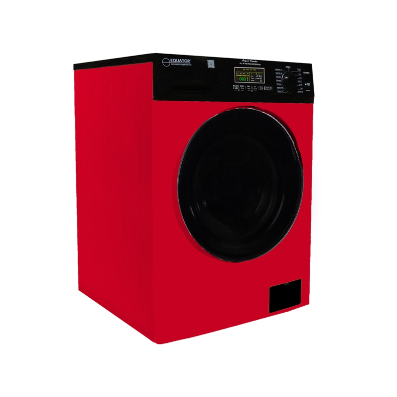 Equator Digital Compact 110V Vented/Ventless 18 lbs Combo Washer Dryer R/B