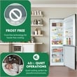 Conserv 11cf Bottom Freezer Refrigerator 24in w/ WINE RACK Stainless 110V