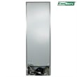 Conserv 11cf Bottom Freezer Refrigerator 24in w/ WINE RACK Stainless 110V