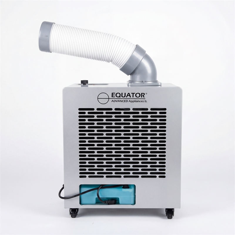 Equator 7000BTU Weatherized Outdoor Air Conditioner+Fan IP24 Casters 110V