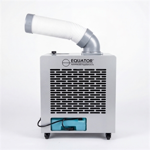 Equator 7000BTU Weatherized Outdoor Air Conditioner+Fan IP24 Casters 110V