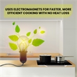 Equator Advanced Appliances Portable Dual Burner Induction Cooktop with Handle