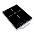 Equator 11inch Portable Single-Burner Induction Cooktop - with Handle in Black