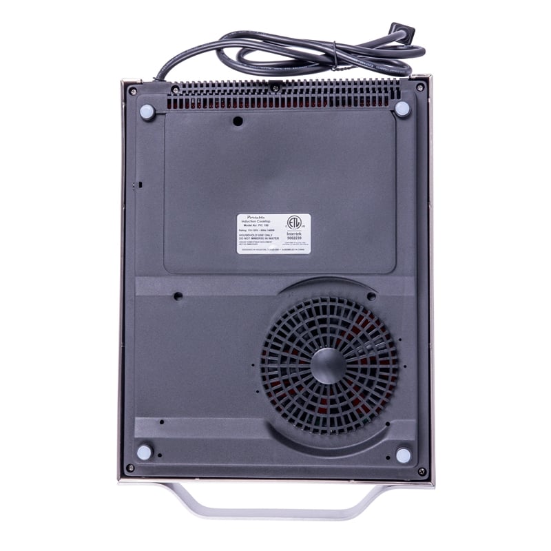 Equator 11inch Portable Single-Burner Induction Cooktop - with Handle in Black