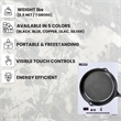 Equator 11inch Portable Single-Burner Induction Cooktop - with Handle in Silver