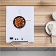 Equator 11inch Portable Single-Burner Induction Cooktop - with Handle in Silver