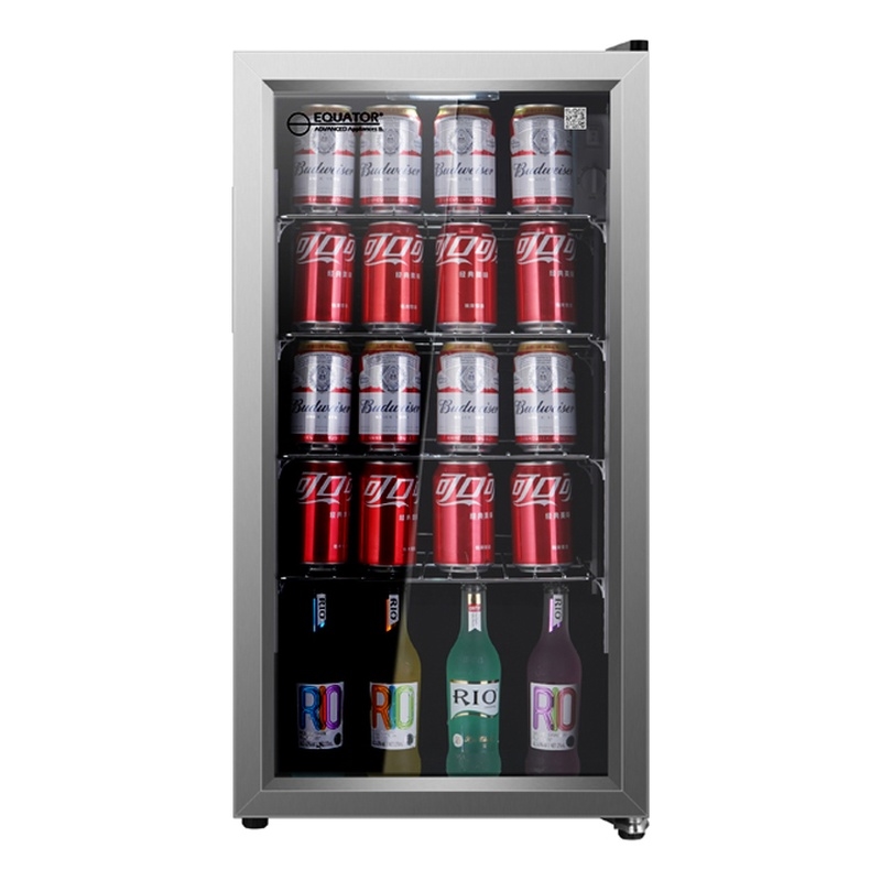 Equator BR 317 Can/Beverage Refrigerator in Stainless