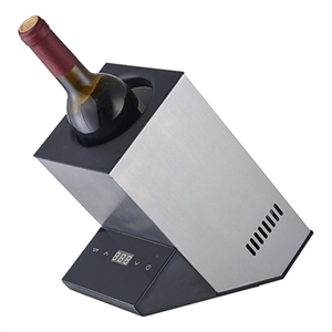 Equator Single Bottle Chiller in Stainless Steel