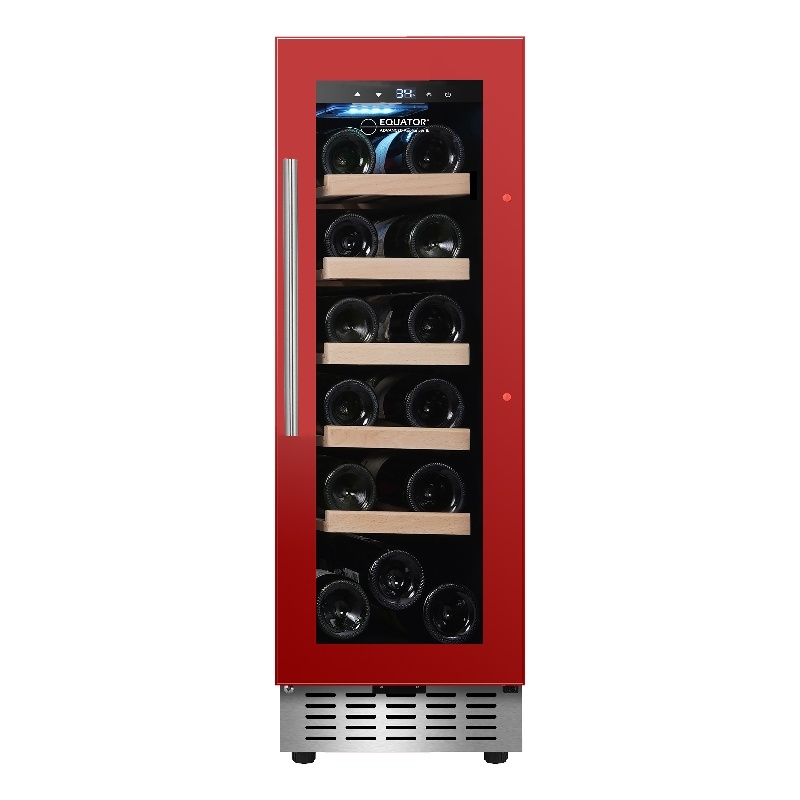 18 bottle Built-in/Freestanding Wine Ref with 7 color LED Lights