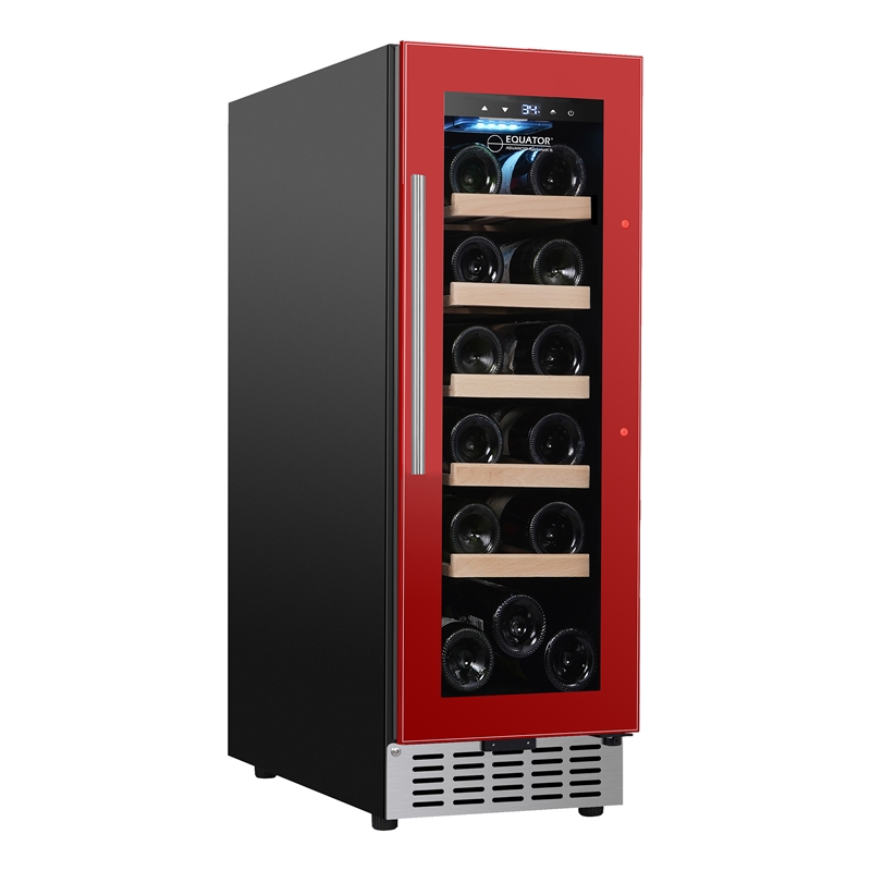 18 bottle Built-in/Freestanding Wine Ref with 7 color LED Lights