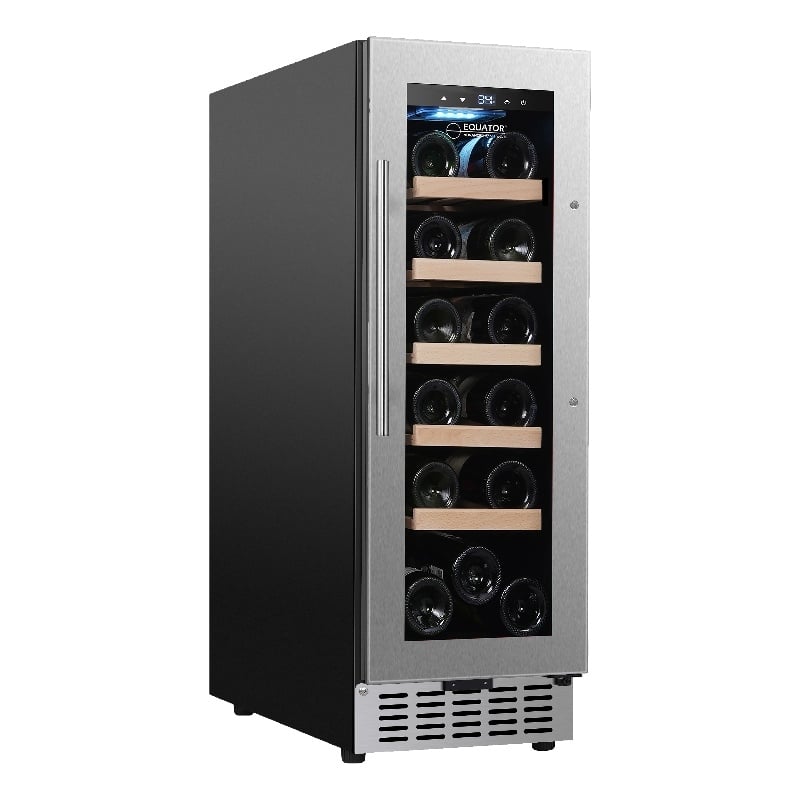 18 bottle Built-in/Freestanding Wine Ref with 7 color LED Lights