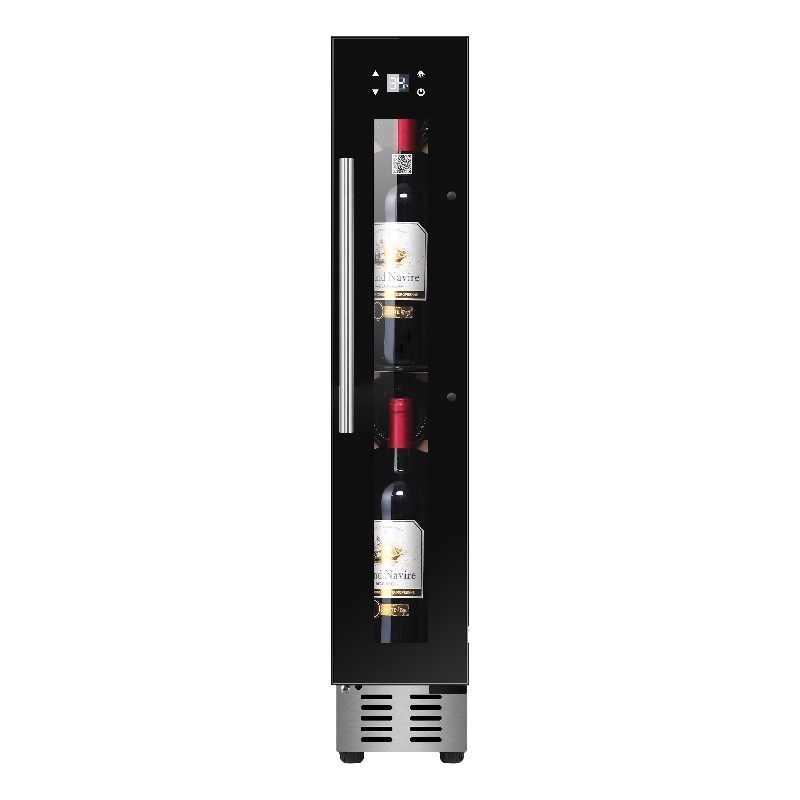 9 bottle Built-in/Freestanding Wine Ref with 7 color LED Lights