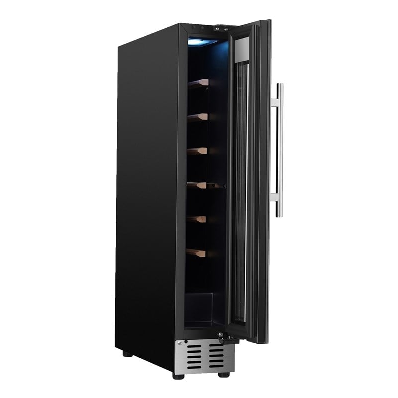 9 bottle Built-in/Freestanding Wine Ref with 7 color LED Lights