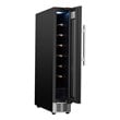 9 bottle Built-in/Freestanding Wine Ref with 7 color LED Lights