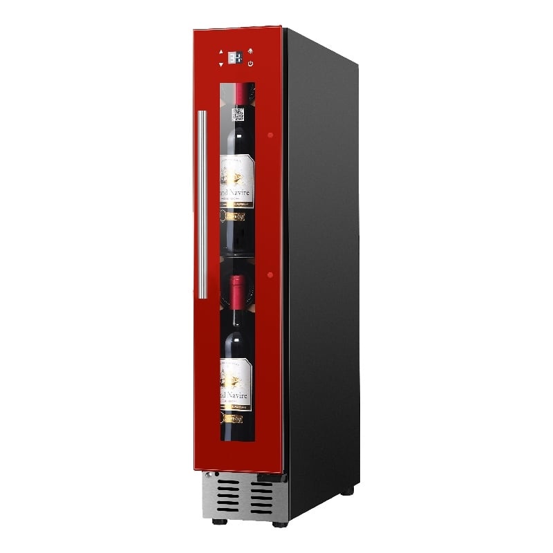 Equator SuperSlim 9 Bottle Wine Refrigerator in Red Cymax Business