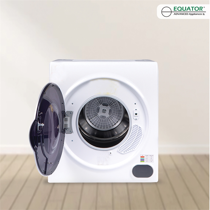 Equator 3.5 cu.ft. 110V Compact Digital Vented Sensor Dryer in White