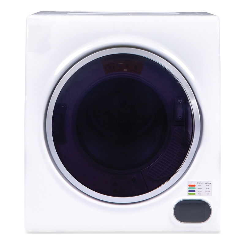 Equator 3.5 cu.ft. 110V Compact Digital Vented Sensor Dryer in White