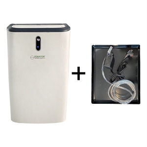 equator 16000 btu indoor portable one air conditioner remote + drip pan kit