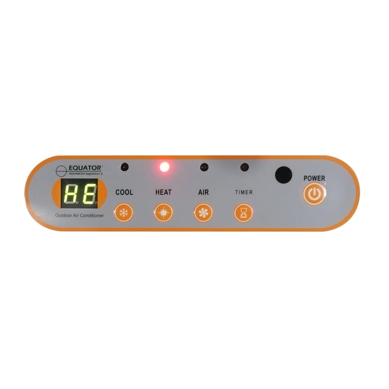 Equator 110V 9000 BTU Outdoor Air Conditioner 3-in-1 Heater/Cooler/Fan w/ Wheels