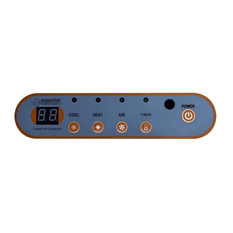 Equator 110V 9000 BTU Outdoor Air Conditioner 3-in-1 Heater/Cooler/Fan w/ Wheels