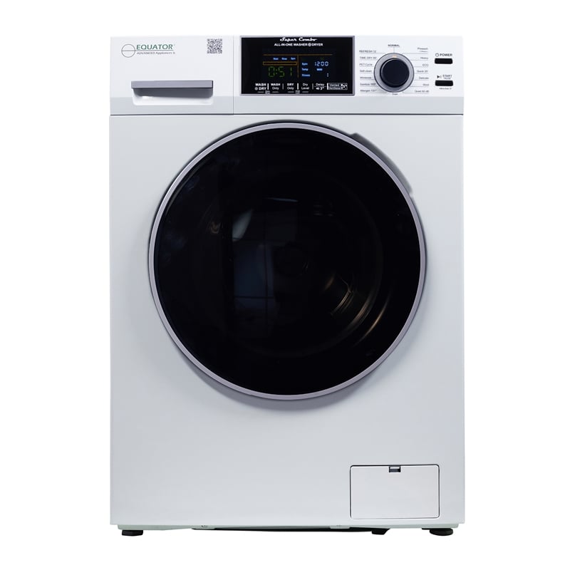 Equator Pet Compact 110V Vented/Ventless 15 lbs Sani Combo Washer Dryer 1400 RPM